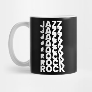 jazz rock design Mug